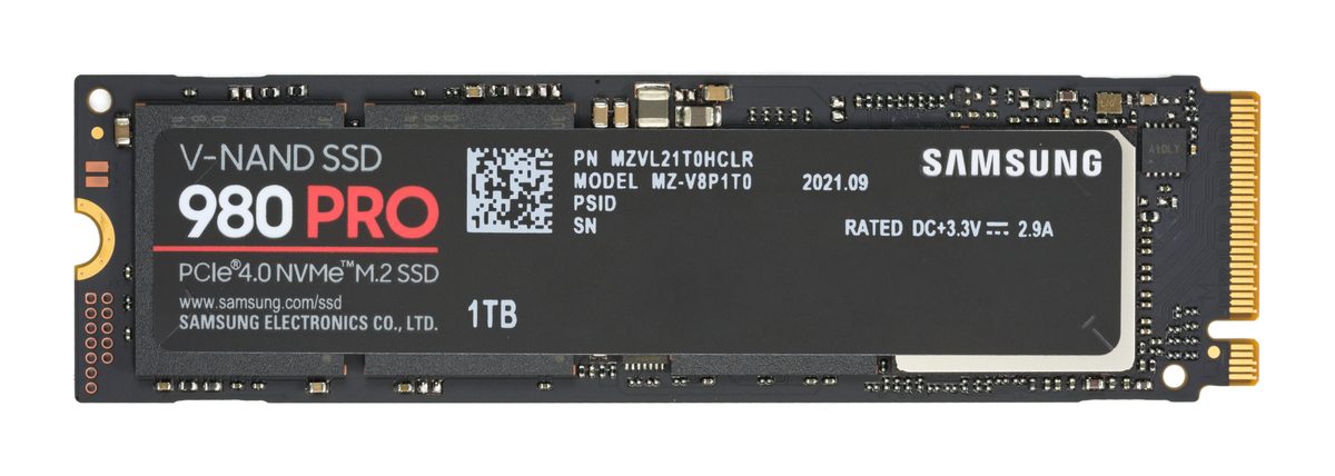 NVMe M.2 solid state drive